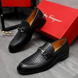 salvatore ferragamo cuir chaussures pour homme s_1221002